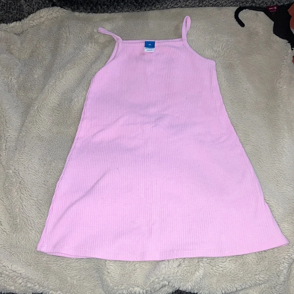 Lot of Four Girls Dresses, 3T—-Old Navy, Cat & Jack, Disney